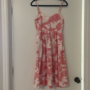 Beautiful pink midi dress